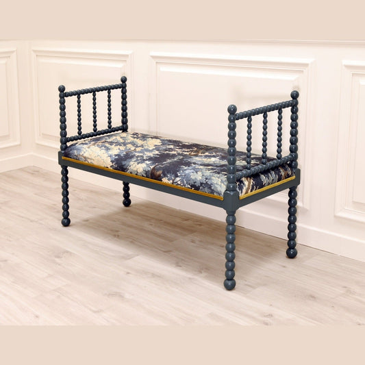 Bobbin End of Bed Stool