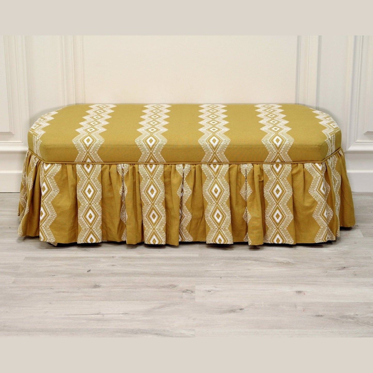 Elongated Octagonal Stool