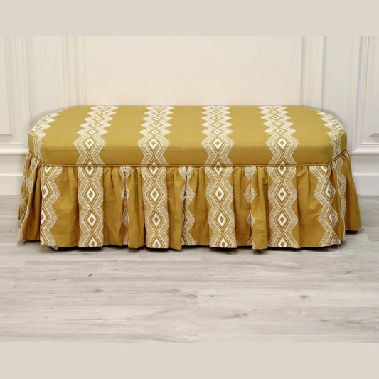 Elongated Octagonal Stool
