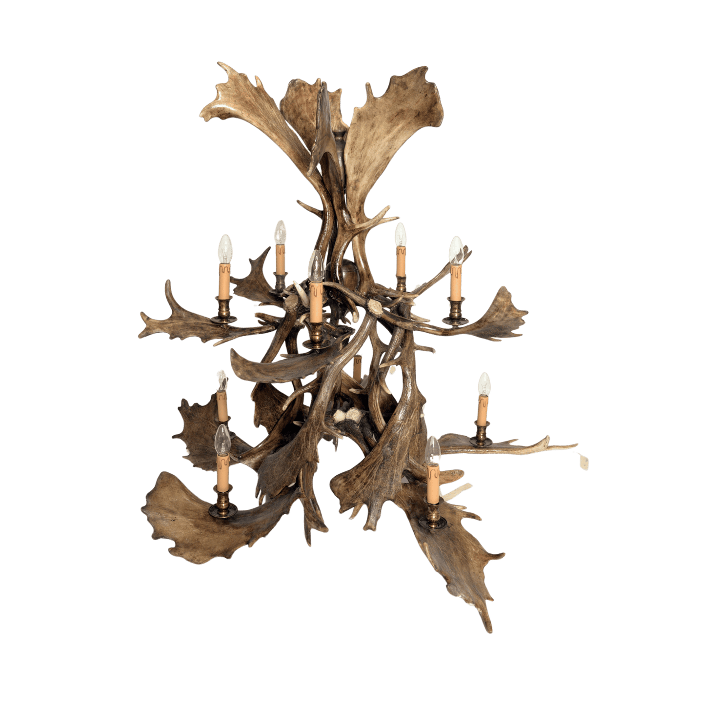 Chandelier - 2 -tier fallow / 10 lights