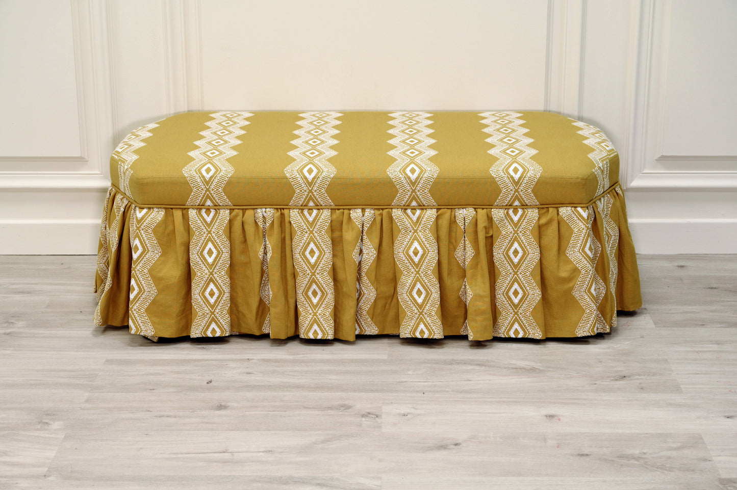 Elongated Octagonal Stool