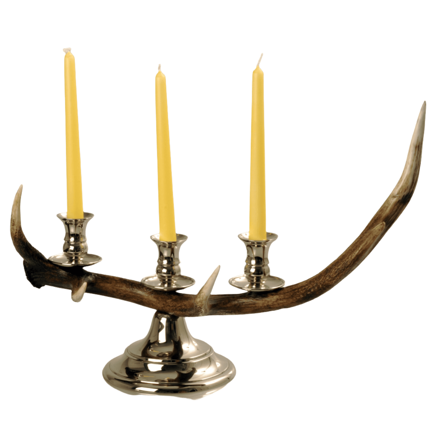 Antler Candlestick Horizontal Red Deer