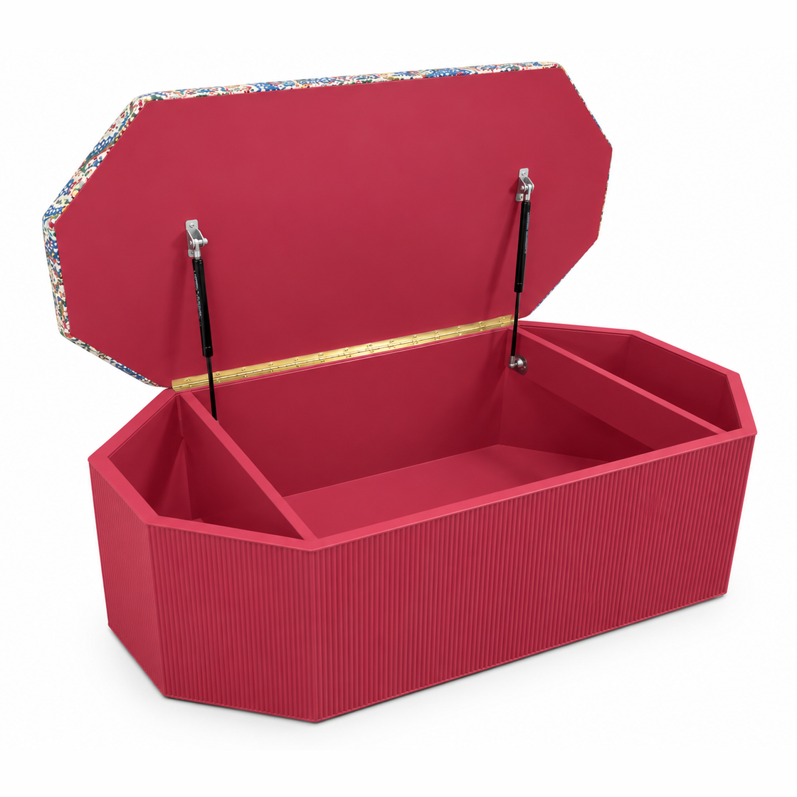 Ribbed ottoman