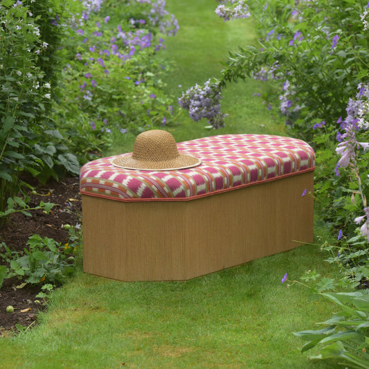 Ribbed ottoman