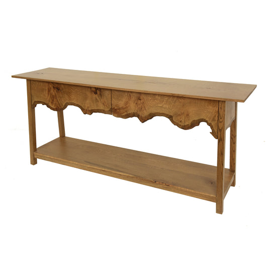 LIVE EDGE CONSOLE TABLE