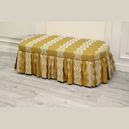 Elongated Octagonal Stool