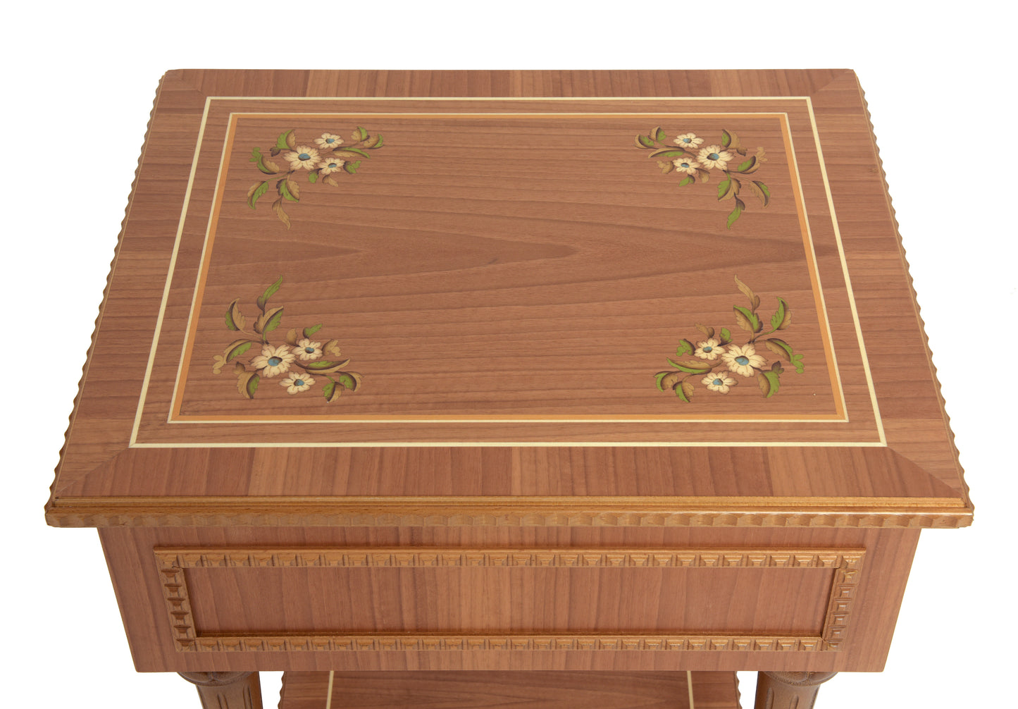 Marquetry Side Table