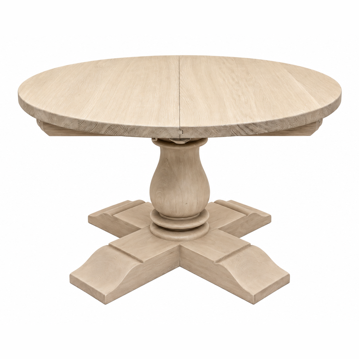 Extendable Solid Ash Dining Table: £1750.00