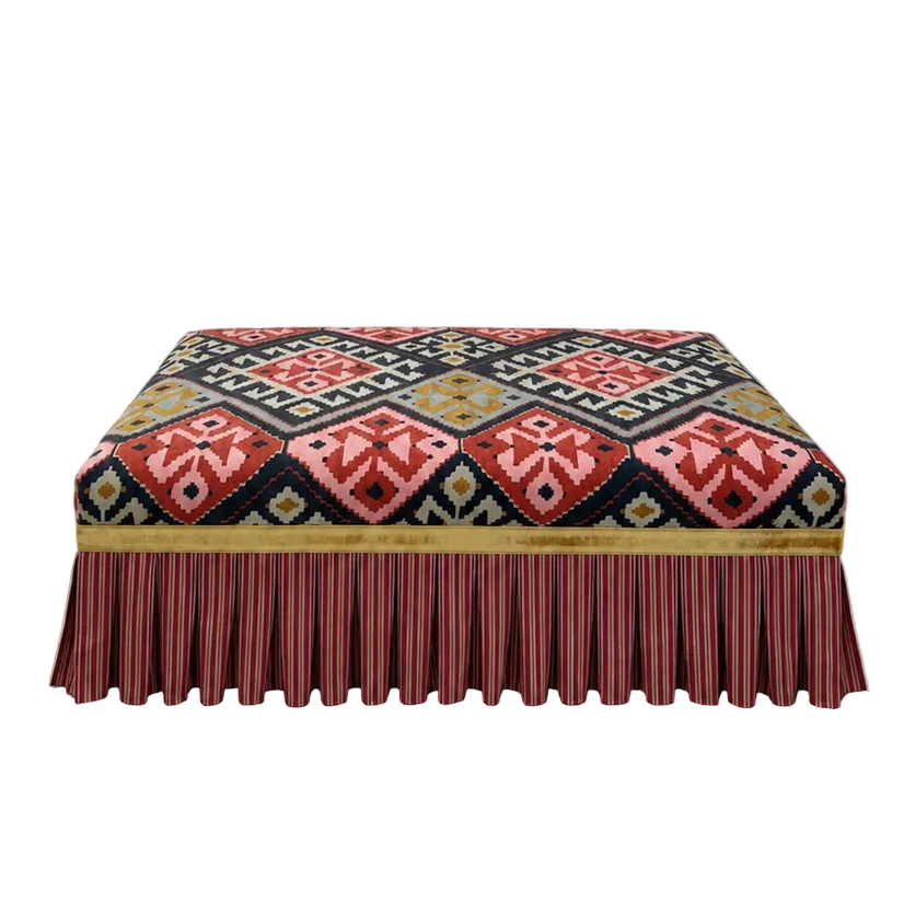 Rectangular Pouffe