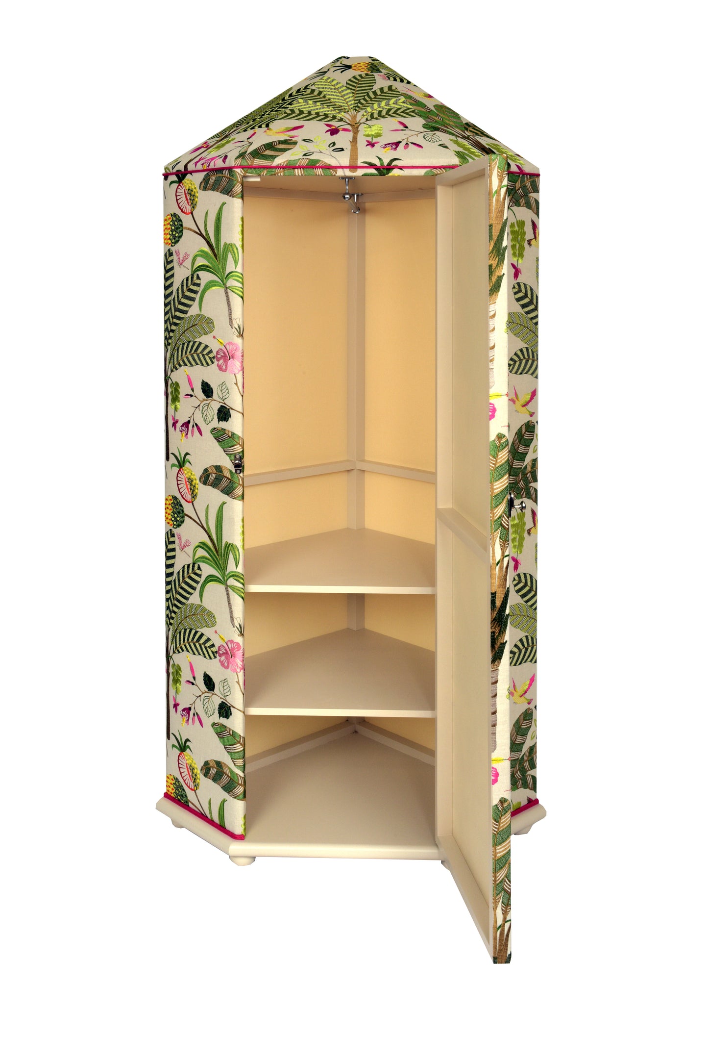Corner Tented Cupboard