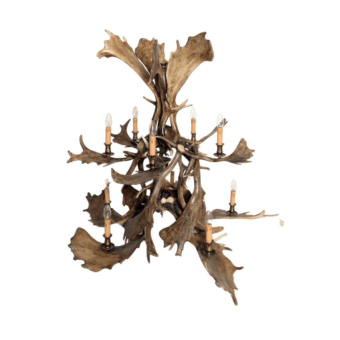 Chandelier - 2 -tier fallow / 10 lights