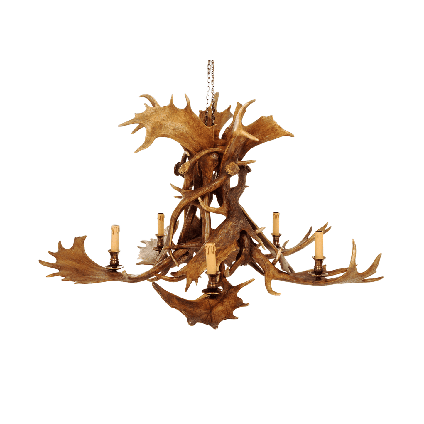 Chandelier - 5 arm fallow