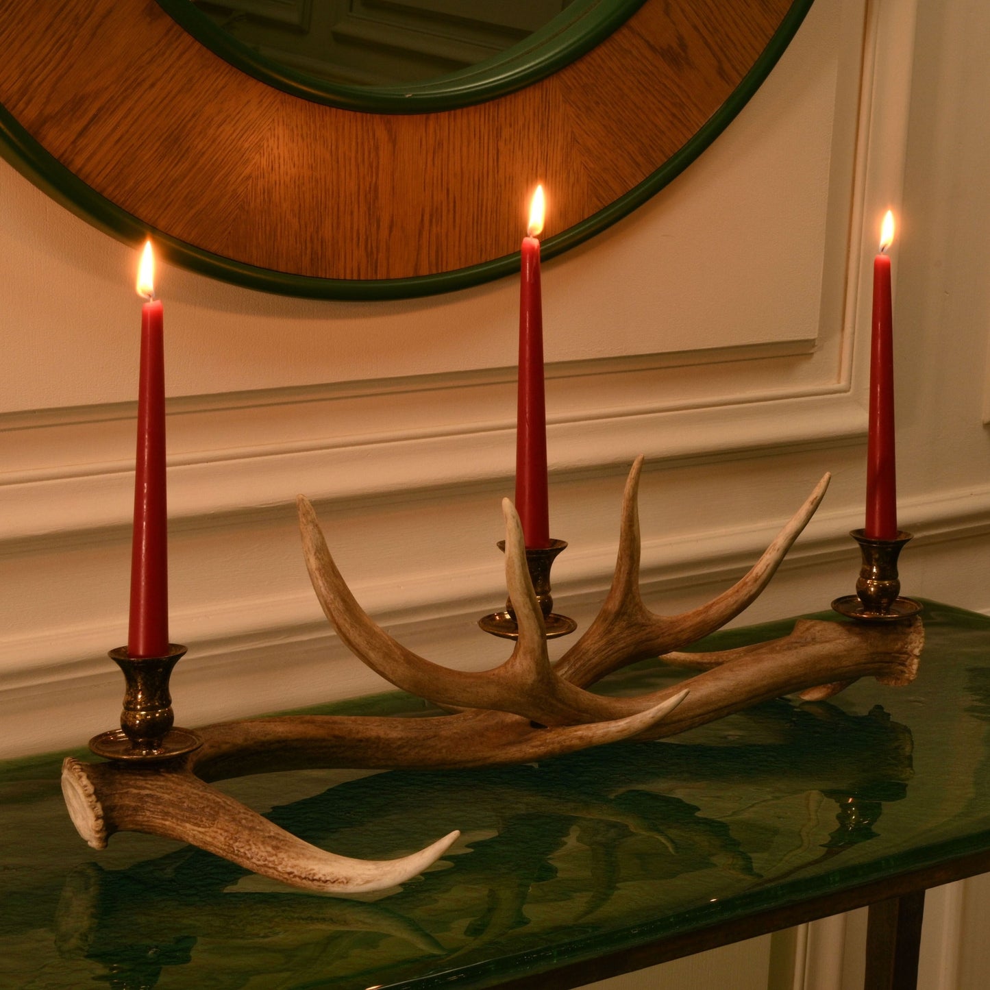 Antler Horizontal Double Candlestick