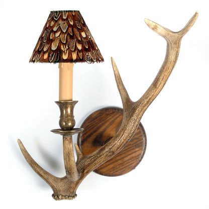 Diagonal Antler Sconce (1 light)
