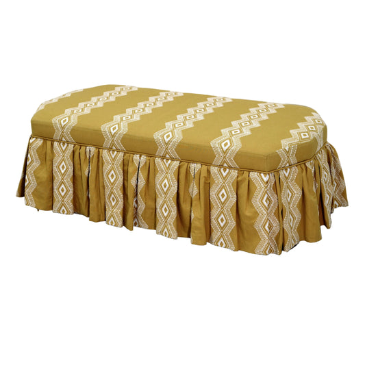 Elongated Octagonal Stool