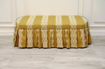Elongated Octagonal Stool