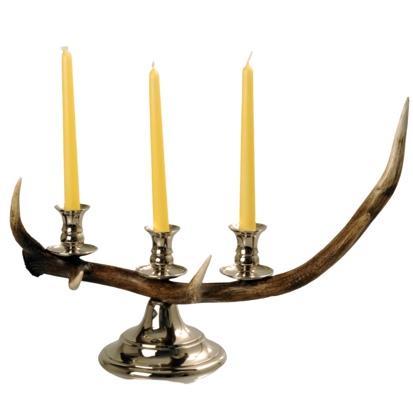 Antler Candlestick Horizontal Red Deer