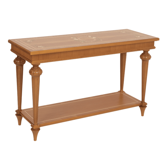 Marquetry Console Table