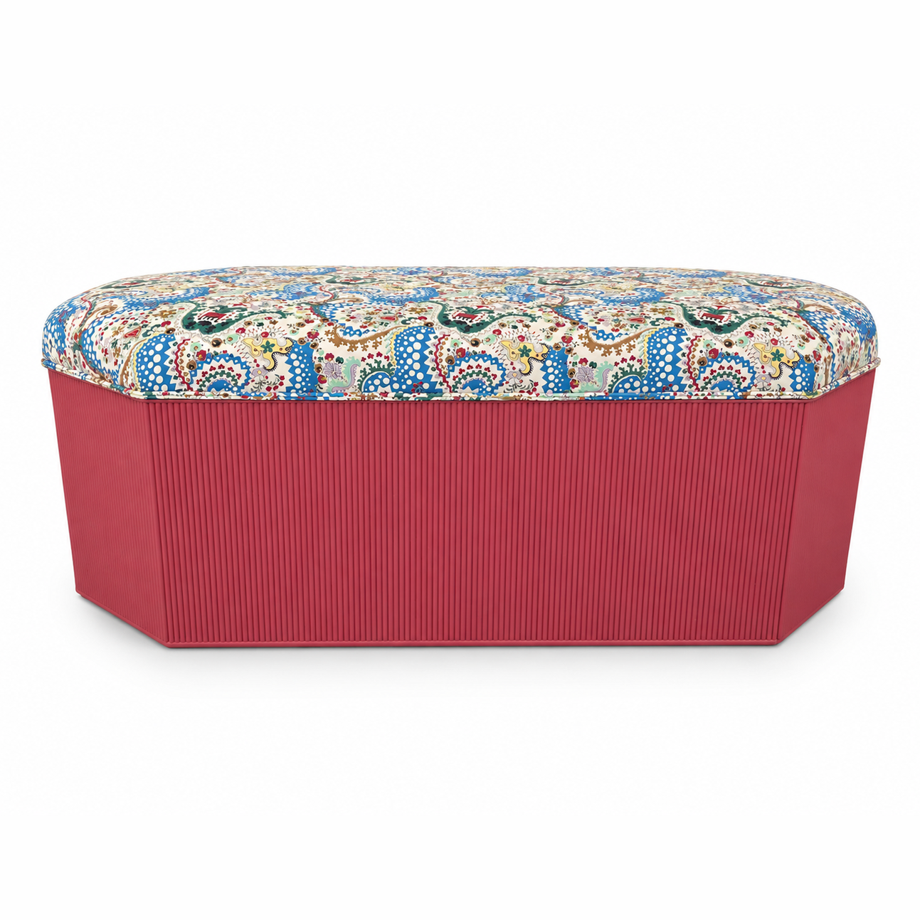 Ribbed ottoman