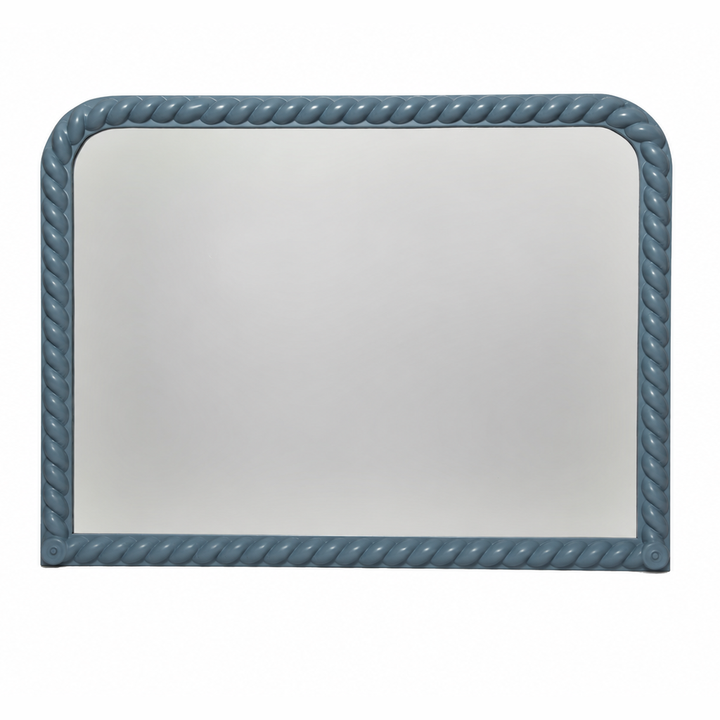 Rope Overmantle Mirror