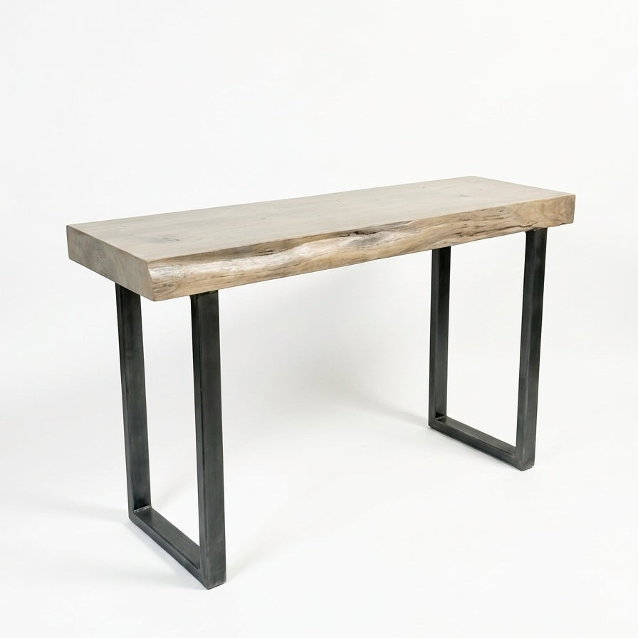 WANEY EDGE PINE CONSOLE TABLE: £450.00