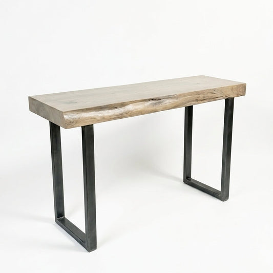 WANEY EDGE PINE CONSOLE TABLE: £450.00