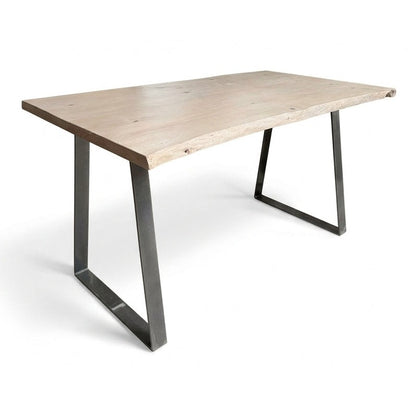 WANEY EDGE PINE TABLE: £495.00