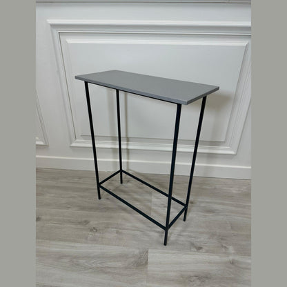 Corian Side Table - Grey