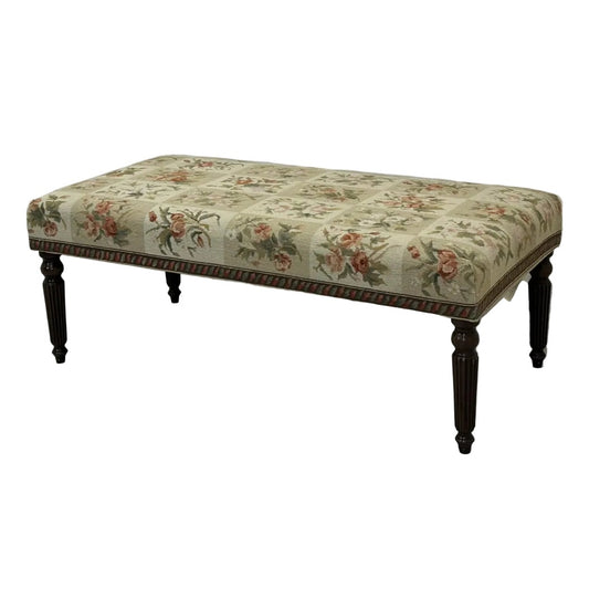 Checkerboard Needlepoint Stool: £450.00
