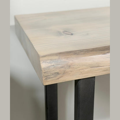WANEY EDGE PINE CONSOLE TABLE: £450.00