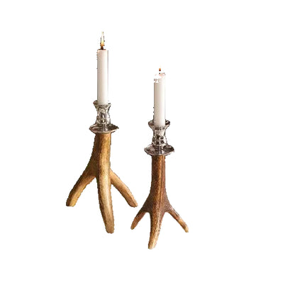 Antler Candlestick Small